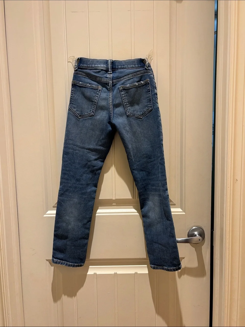 GAP Men's Slim Straight Medium Blue Washed Jeans
